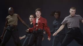 Christine and the Queens au festival des Vieilles Charrues à Carhaix-Plouger, en Bretagne, le 21 juillet 2019.