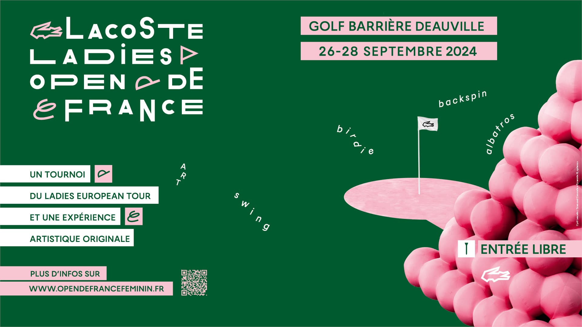 LACOSTE LADIES OPEN DE FRANCE EN PARTENARIAT AVEC BFM NORMANDIE