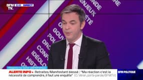 Retraites : "Si on réforme le système, c'est parce que les recettes ne vont plus suffire à payer les pensions", Olivier Véran - 22/01 