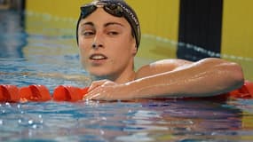 Anna Santamans a nagé le 50m brasse en crawl