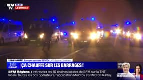 Mobilisation des agriculteurs: une vingtaine de camions de CRS déployés sur l'autoroute A13