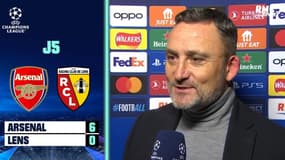 Arsenal 6-0 Lens : "J'ai envie de continuer à vivre des matchs de Coupe d'Europe" espère Haise