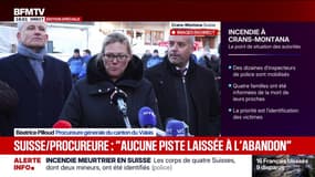 Crans-Montana: "Aucune piste n'est laissée à l'abandon, toutes les pistes sont explorées", assure la procureure générale du canton du Valais