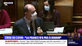 Jean Castex: "La France n'a pas à rougir de sa stratégie globale de lutte contre cette pandémie"