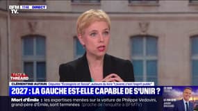 Union de la gauche: "La situation politique aujourd'hui rend l'union sur des bases solides possible", estime Clémentine Autain, députée "Écologiste et social"