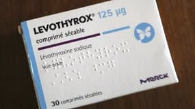 Une boîte du médicament Levothyrox pour la thyroïde. 