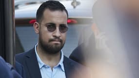 Alexandre Benalla, à l'aéroport de Roissy 16 juillet 2018