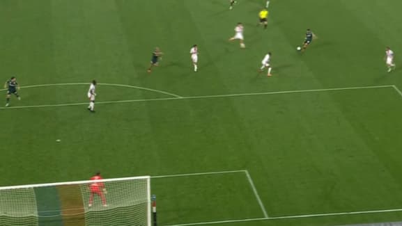 Le but d'Anass Zaroury pour Lens au Groupama Stadium, 4 mai 2025 Le but d'Anass Zaroury pour Lens au Groupama Stadium, 4 mai 2025