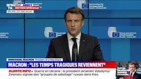 Guerre en Ukraine: Emmanuel Macron a eu un échange "franc, direct et rapide" avec Vladimir Poutine