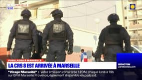 Fusillades à Marseille: les 200 policiers de la CRS 8 ont été déployés