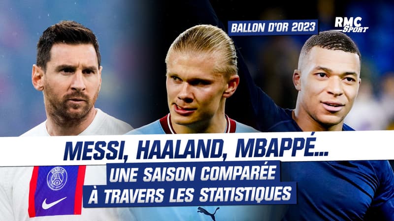 Ballon d'Or 2023 : Messi, Haaland, Mbappé... une saison comparée à travers les statistiques