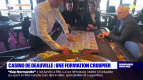 Une formation pour devenir croupier proposée au casino de Deauville