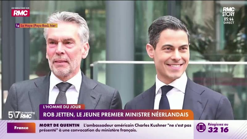 Le Portrait de Virginie Phulpin : Rob Jetten, le jeune Premier ministre néerlandais - 24/02