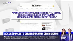 Accusé d’inceste sur un de ses beaux-fils, le politologue Olivier Duhamel met fin à l’ensemble de ses fonctions