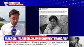 Mort d'Alain Delon: les réactions politiques se multiplient pour rendre hommage l'acteur 