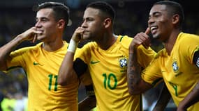 Coutinho, Neymar et Gabriel