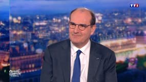Le Premier ministre Jean Castex sur le plateau du 20 heures de TF1 le lundi 21 mars 2022