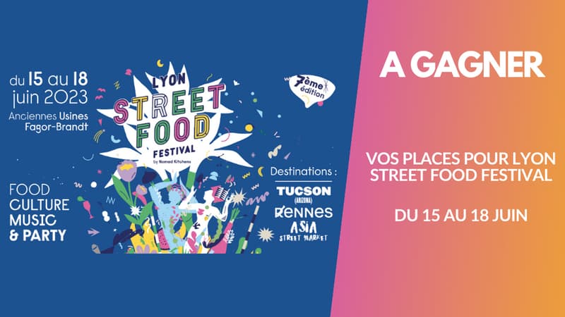 A gagner : vos places pour le Lyon Street Food Festival