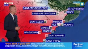 Météo Côte d’Azur: des températures élevées, ce mercredi, il fera 33°C à Draguignan et 32°C à Grasse