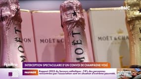 Interception spectaculaire d'un convoi de champagne volé