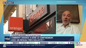 Stéphane Richard (Orange) : Comment Orange a géré le confinement avec un réseau très sollicité ? - 30/04