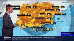 Météo Var: un jeudi sous un franc soleil, jusqu'à 21°C à Hyères