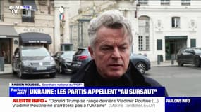 Guerre en Ukraine: Fabien Roussel (PCF) souhaite qu'Emmanuel Macron "affirme fortement la volonté de la France de trouver les voies d'une paix solide et durable"