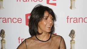 Florence Foresti à la cérémonie des Molières le 27 avril 2015.