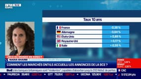 Nadia Gharbi (Pictet Wealth Management) : Comment les marchés ont-ils accueilli les annonces de la BCE ? - 11/12