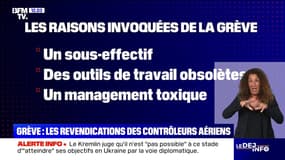 Grève des contrôleurs aériens: quelles sont les revendications des salariés grévistes?