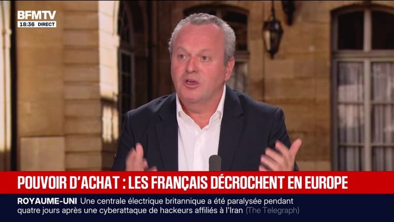 Pouvoir d'achat: "On ne pourra pas répondre à cette question, si on ne traite pas la question des retraites", explique Martin Garagnon, ancien porte-parole de Renaissance