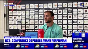 Perpignan-RCT: Benoît Paillaugue s'attend à un match "âpre"