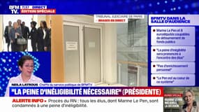 Affaire des assistants parlementaires du RN: Marine Le Pen quitte le tribunal avant le prononcé de sa peine