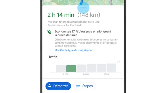 Google Maps lance une option pour faire des économies
