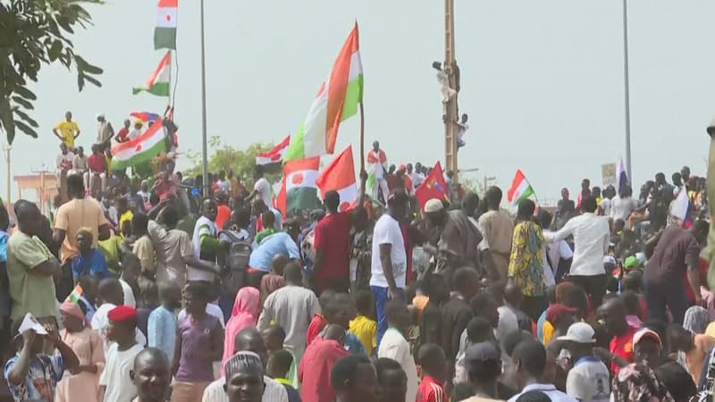 Coup d'État au Niger: nouvelle manifestation pour réclamer le départ des soldats français