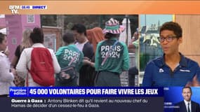 JO: "On ne peut pas avoir cette ambiance" sans les volontaires, estime Alexandre Morenon-Condé (directeur délégué en charge du recrutement des bénévoles pour Paris 2024)