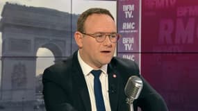 Damien Abad, invité de BFMTV-RMC le 4 mars 2020.