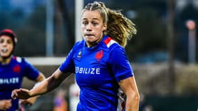 Emilie Boulard avec les Bleues