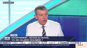 Nicolas Doze : Seuls 10% des salariés vont retourner au travail lors du déconfinement en Île-de-France ?