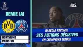 C1 : Expulsion d'Araujo, but contre la Sociedad... Barcola raconte ses actions décisives avec le PSG