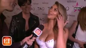 Kim Kardashian jamais sans sa fille North West