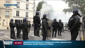 "Les ordres sont clairs, on tape vite, fort et à bon escient": en immersion avec les gendarmes mobiles lors de la manifestation du 1er-Mai