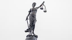 Une statue représentant la Justice. Image d'illustration.