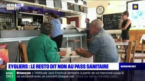 Hautes-Alpes: ce restaurant d'Eygliers refuse d'appliquer le pass sanitaire