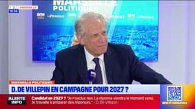 "La réponse viendra le moment venu": Dominique de Villepin n'exclut pas de se présenter à l'élection présidentielle de 2027