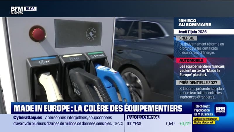 Le 19h Eco - Jeudi 11 juin