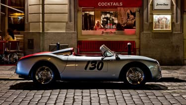Une réplique de la 550 Spyder de James Dean à Prague