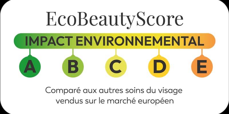 L'EcoBeautyScore se présente sous la forme d'une note allant de A à E, comme le Nutri-Score.