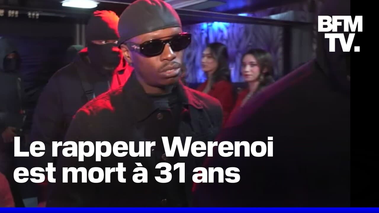 Le rappeur Werenoi est mort à l'âge de 31 ans, a annoncé son producteur