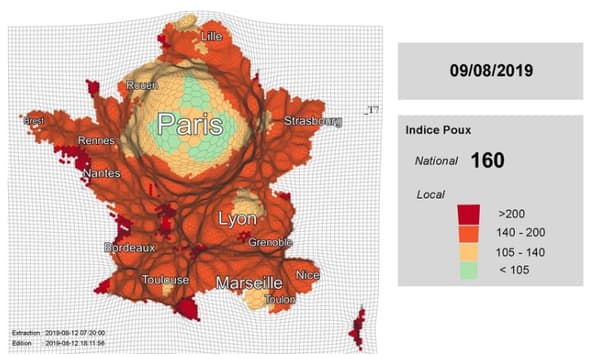 Les poux se développent notamment dans les régions touristiques. Les poux se développent notamment dans les régions touristiques.